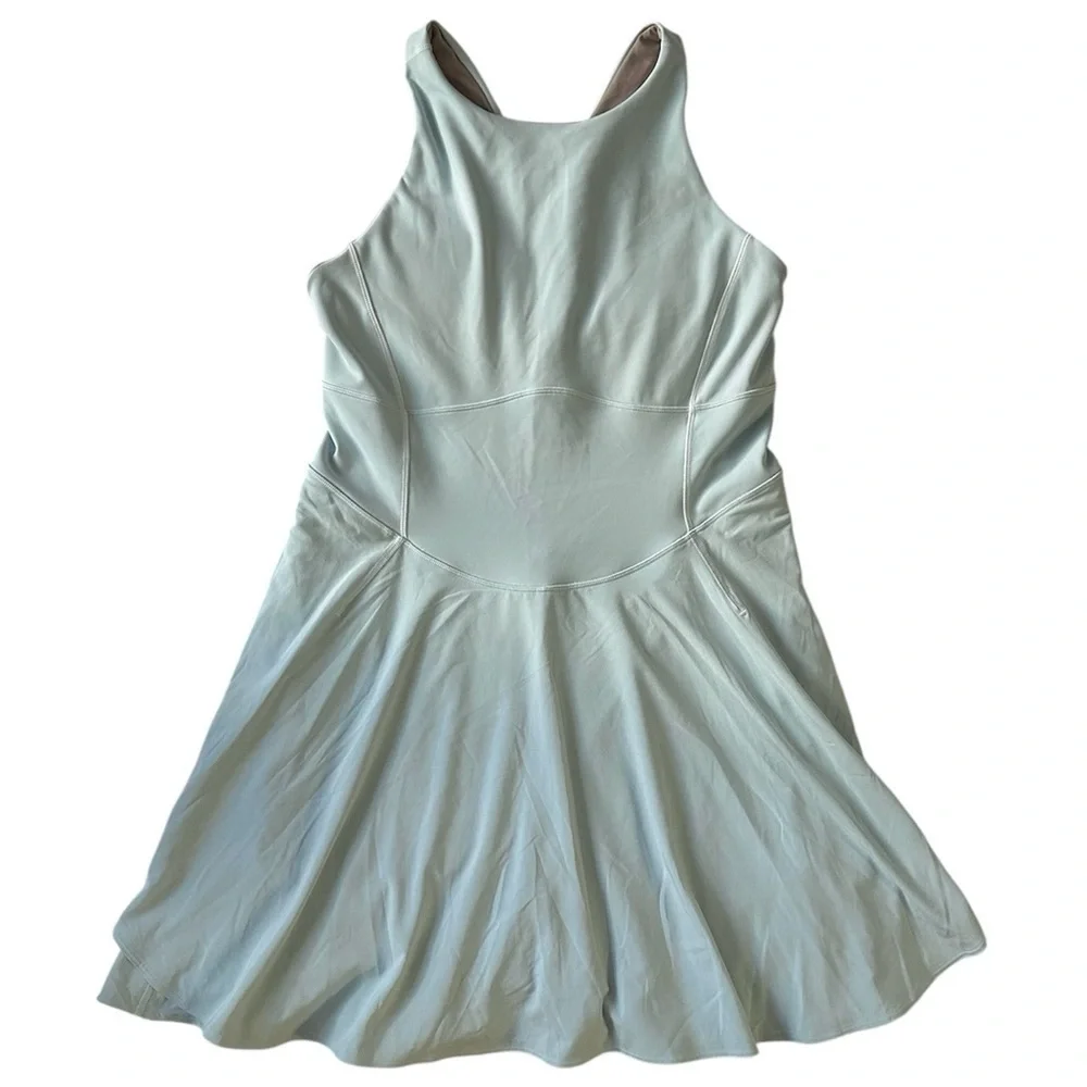 Lululemon Court Crush Tennis Dress - Powder Blue SZ 10